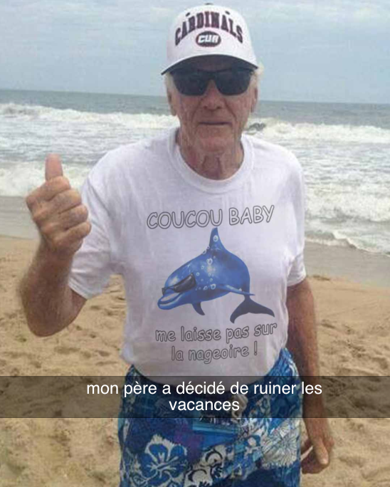 Me laisse pas sur la nageoire