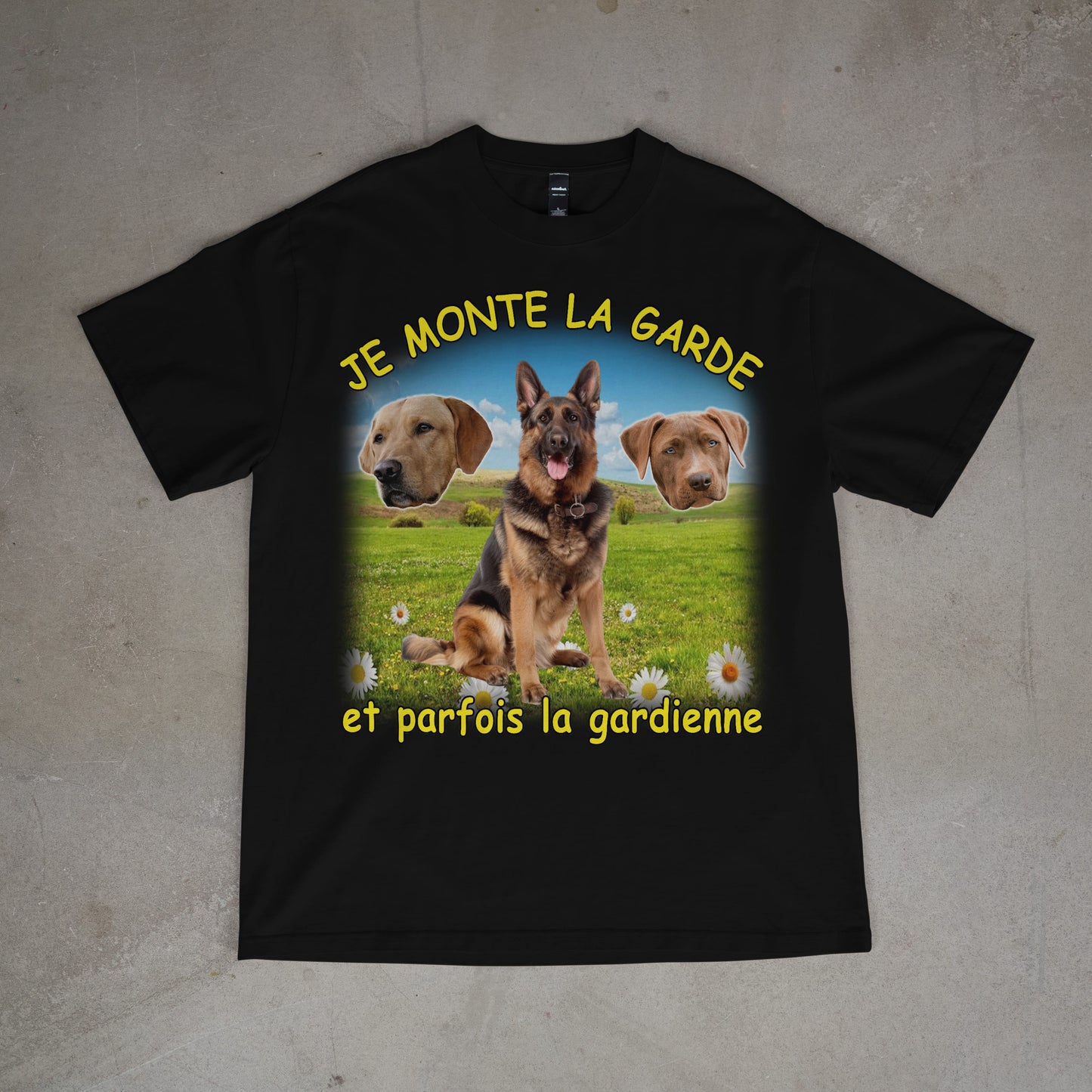 Je monte la garde