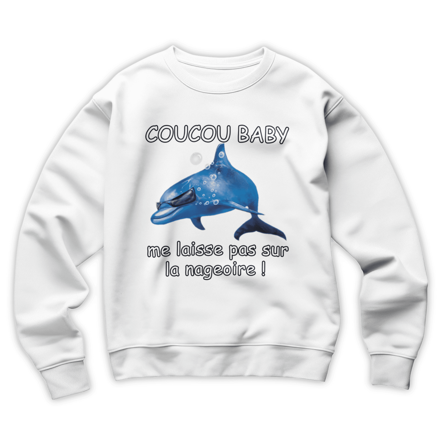 Sweat-shirt "Coucou Baby"