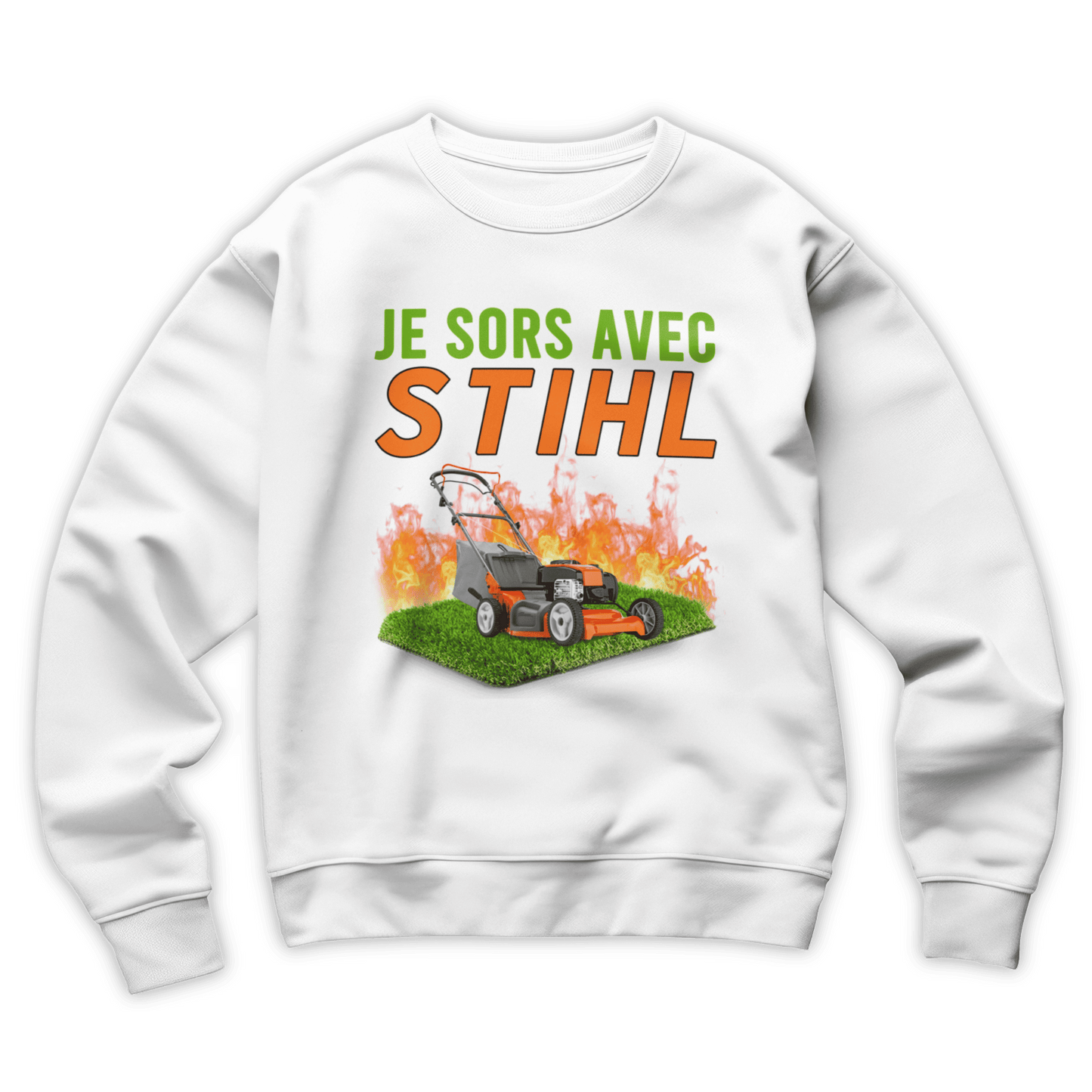 Sweat-shirt "Avec Stihl"