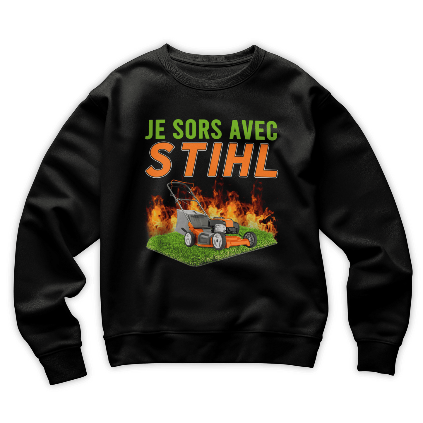 Sweat-shirt "Avec Stihl"