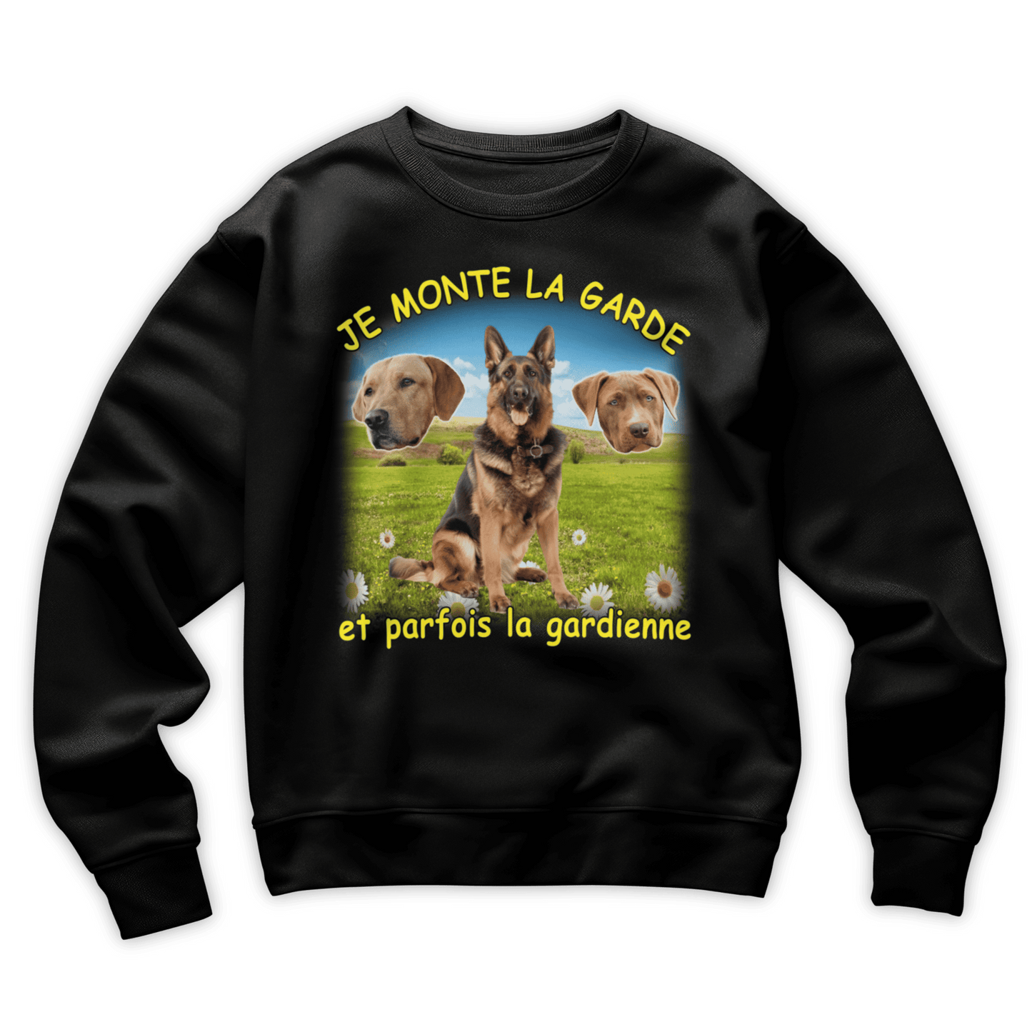 Sweat-shirt "Je monte la garde"