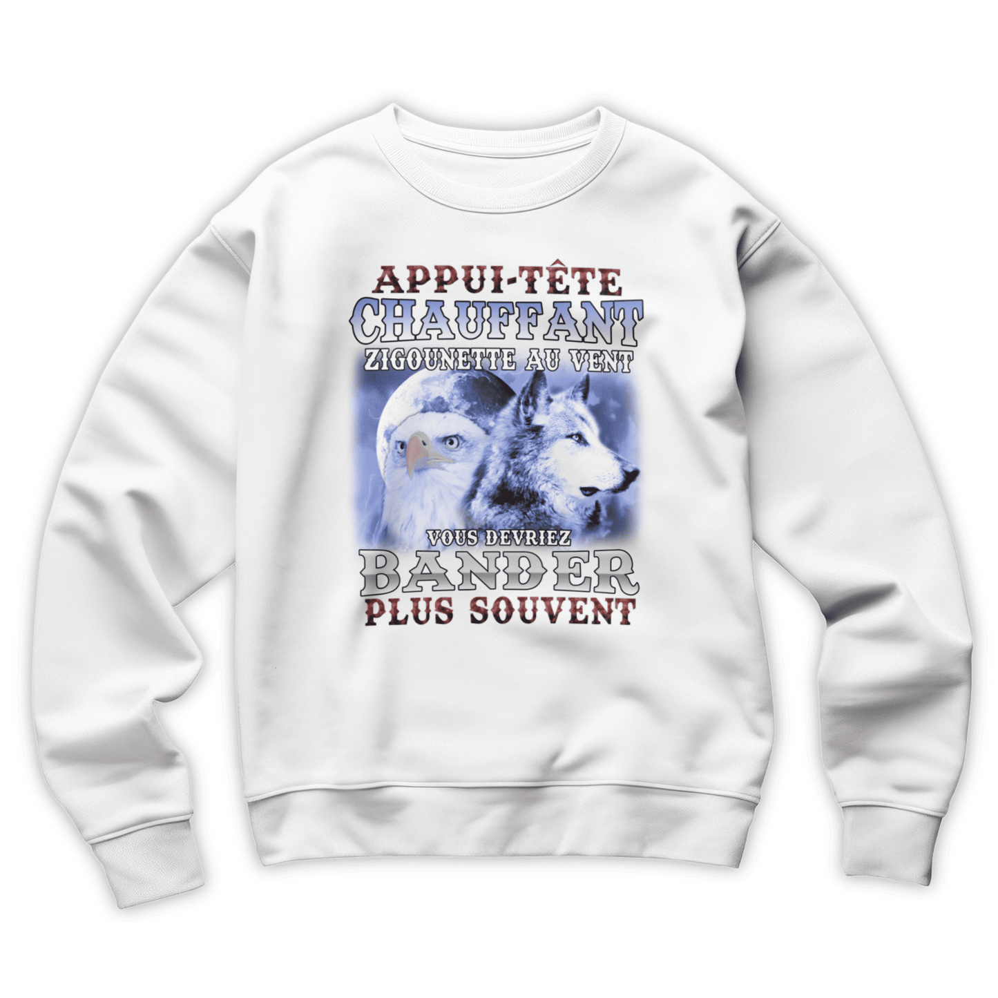 Sweat-Shirt "Appui-tête chauffant"