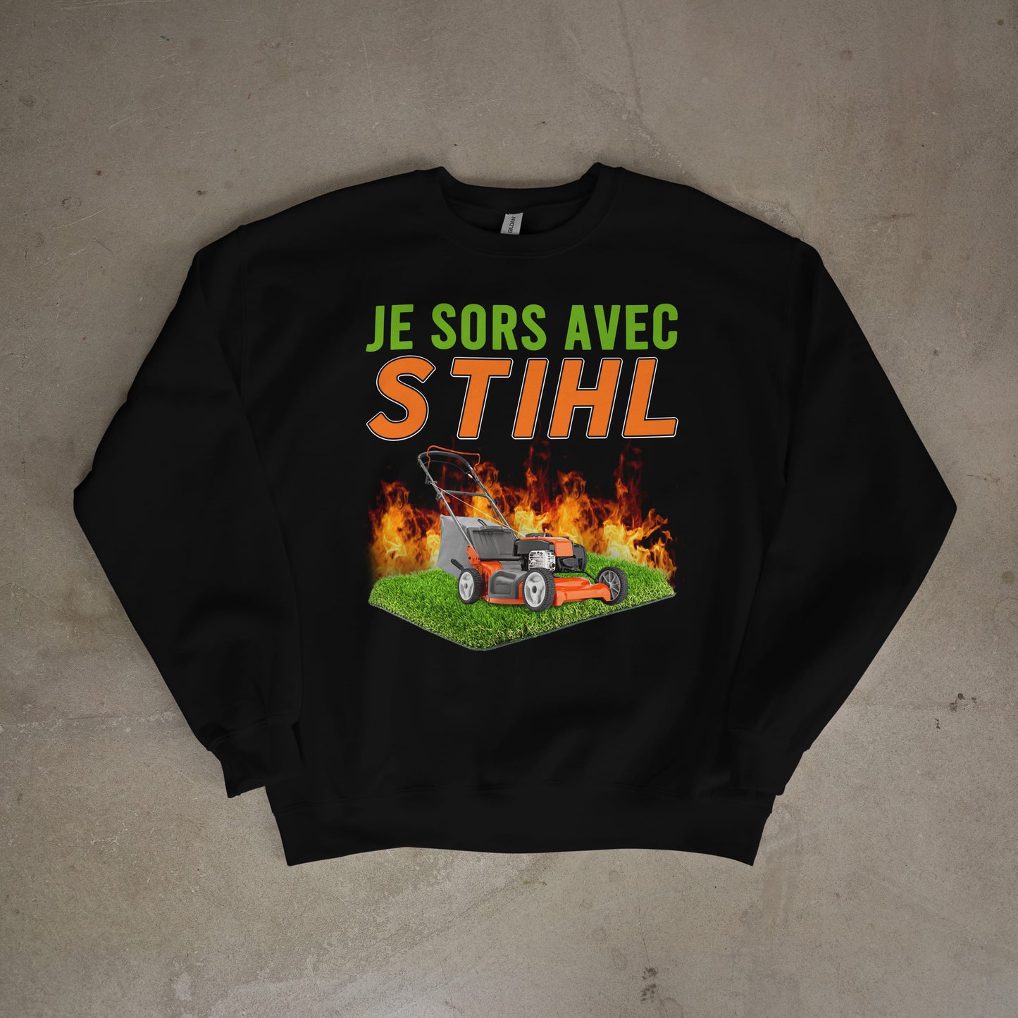 Sweat-shirt "Avec Stihl"