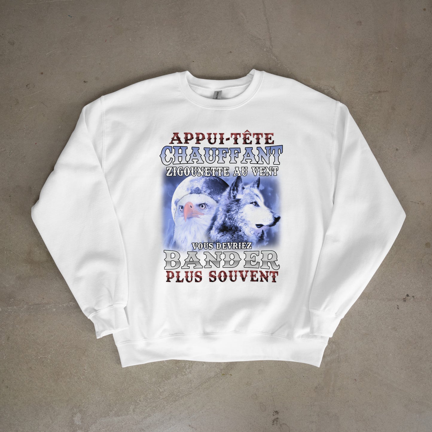 Sweat-Shirt "Appui-tête chauffant"