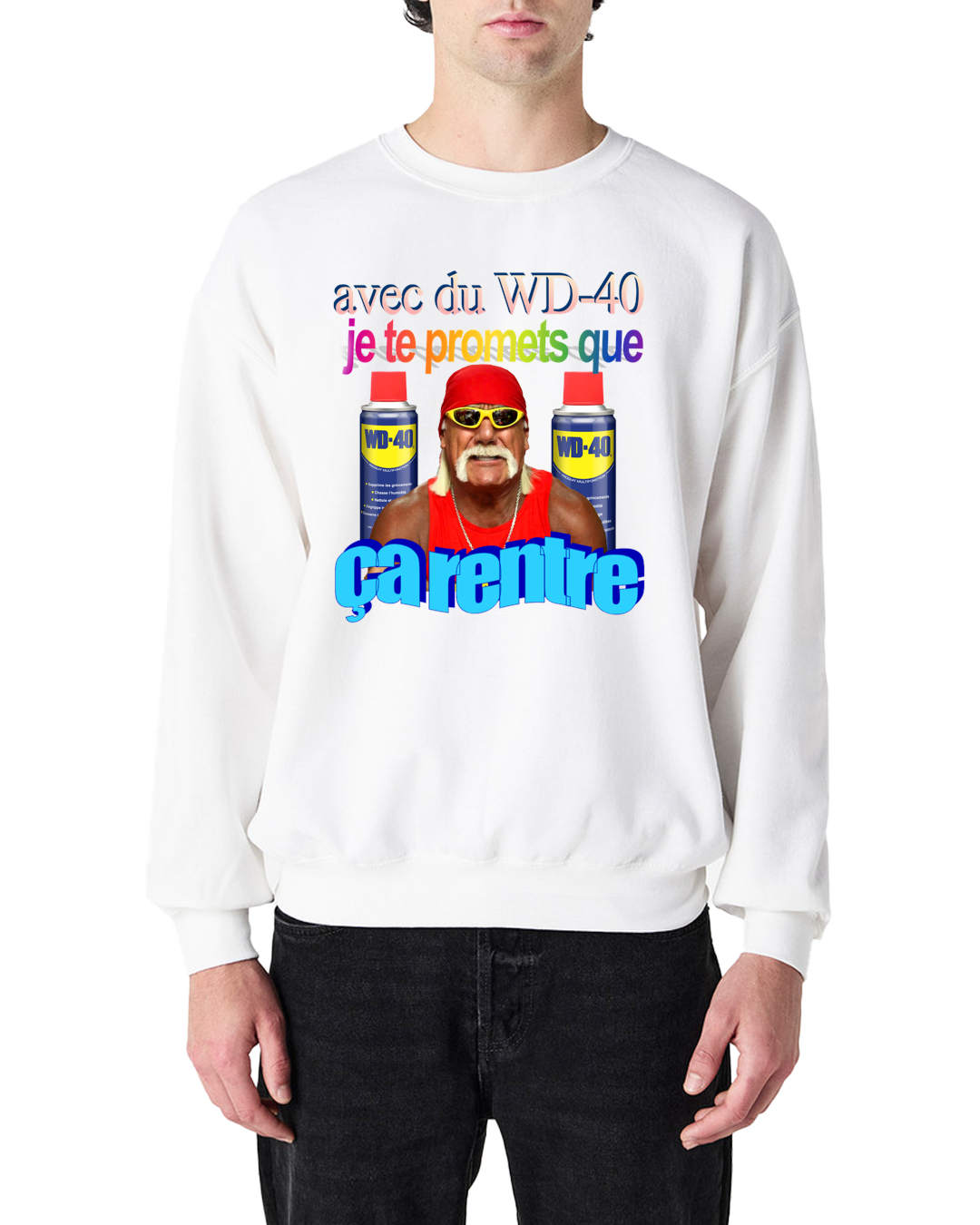 Sweat-shirt "WD 40"