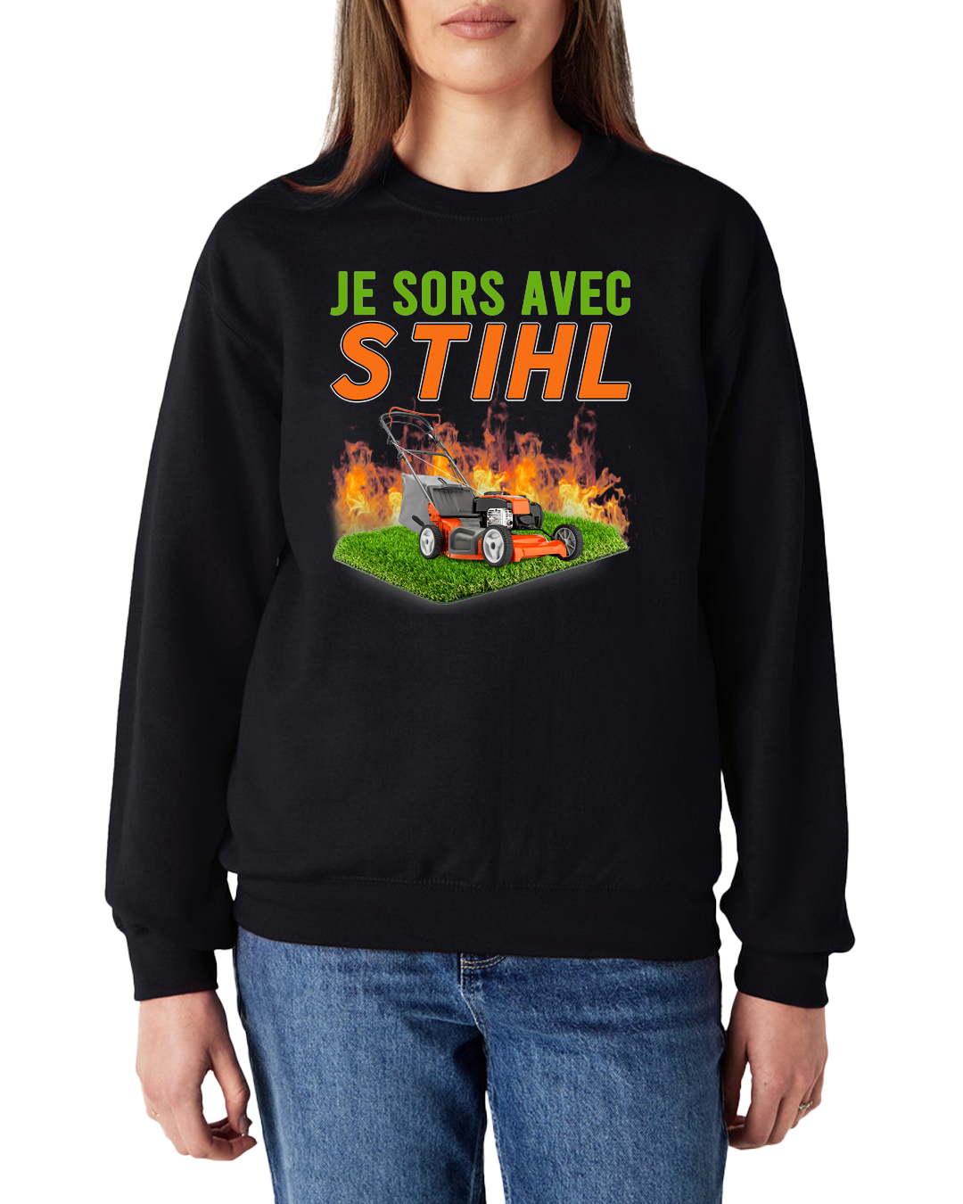 Sweat-shirt "Avec Stihl"