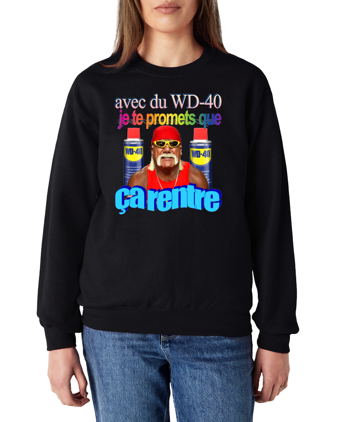 Sweat-shirt "WD 40"