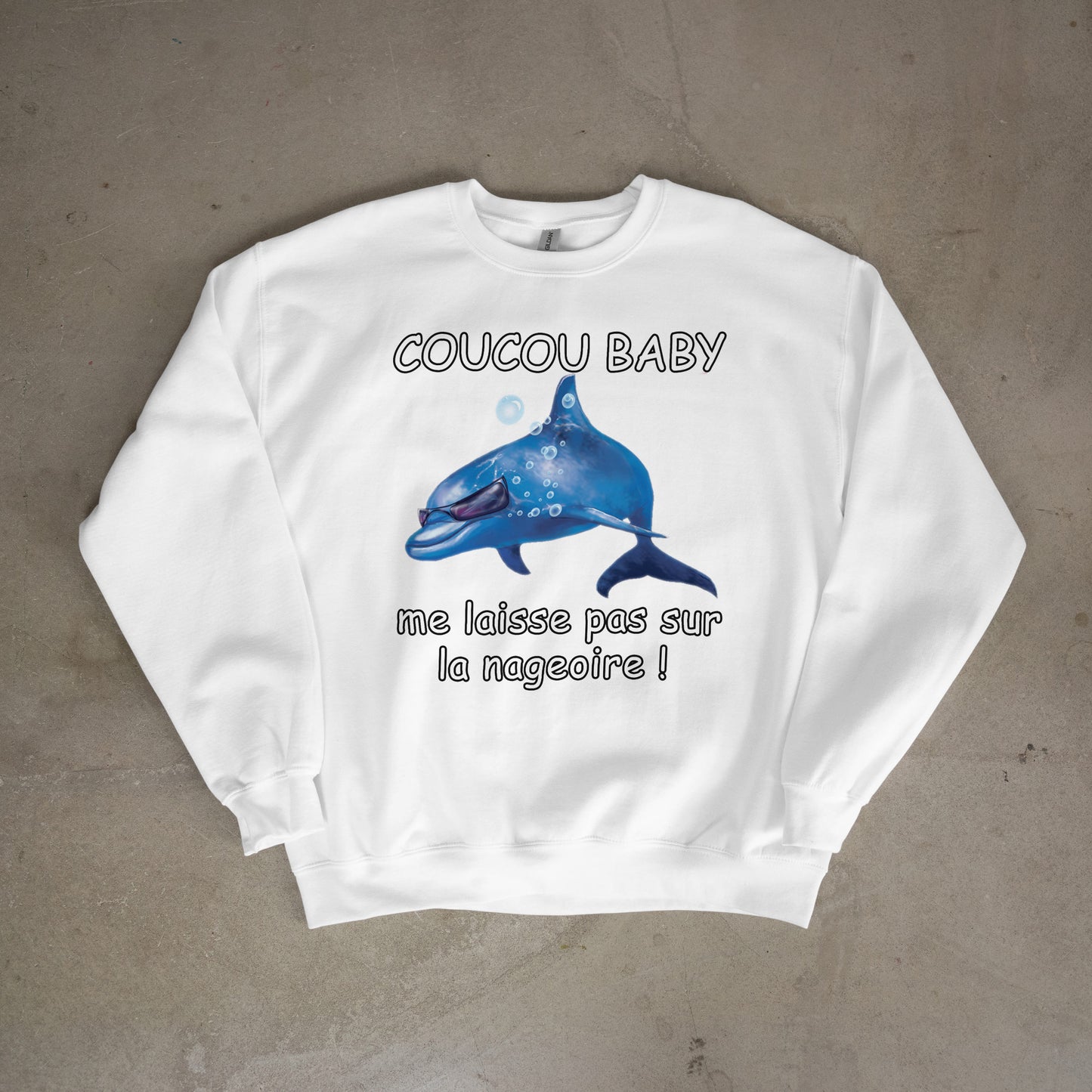 Sweat-shirt "Coucou Baby"