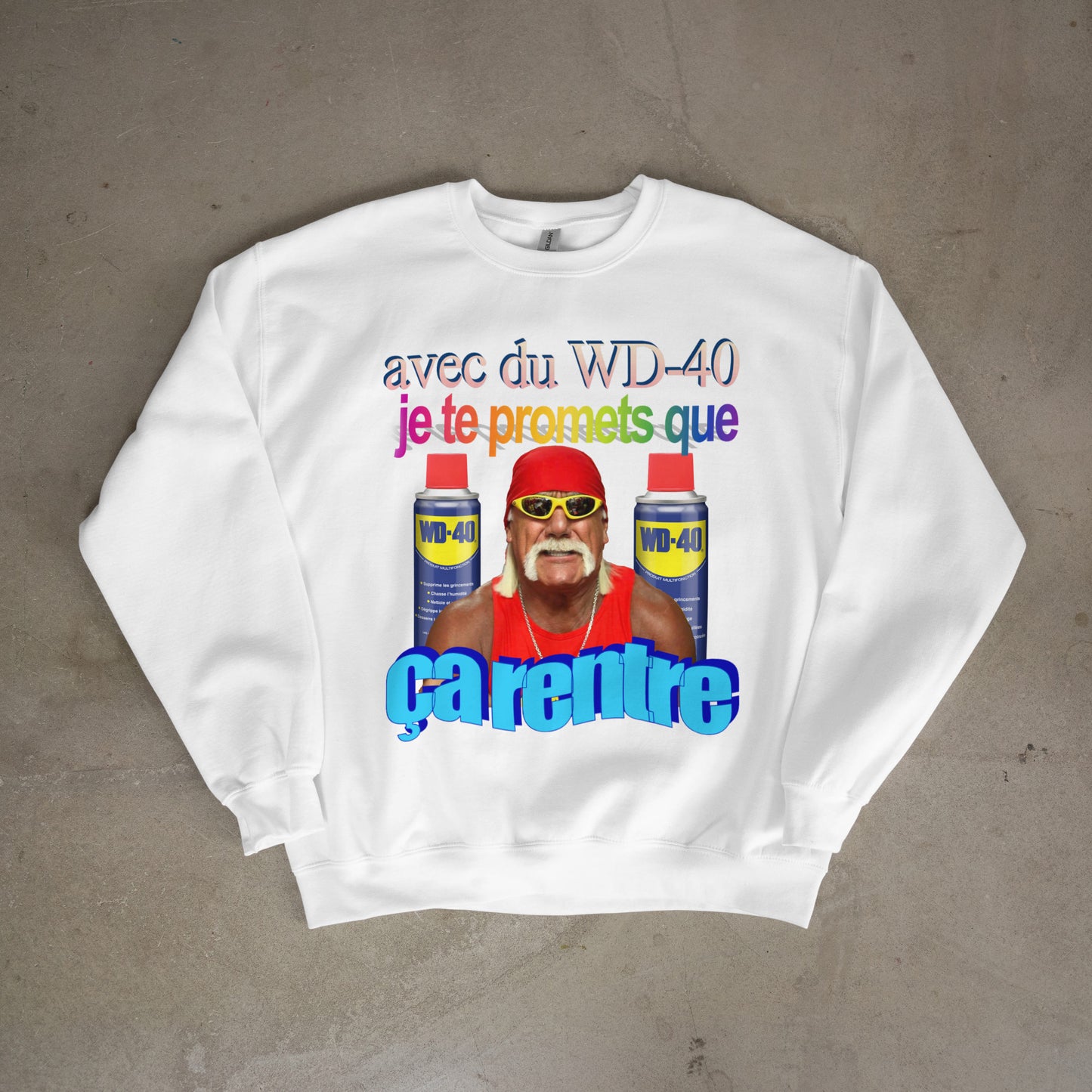 Sweat-shirt "WD 40"