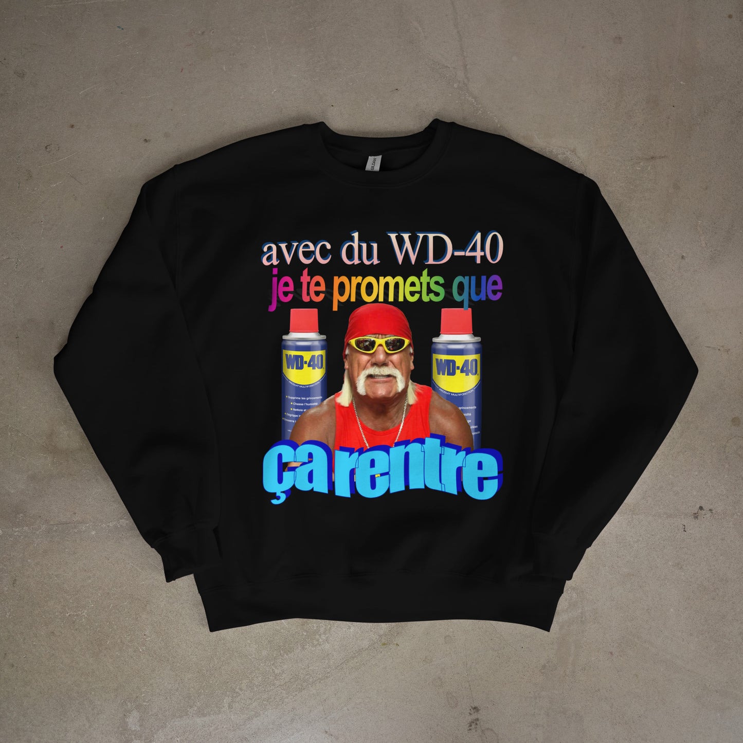 Sweat-shirt "WD 40"
