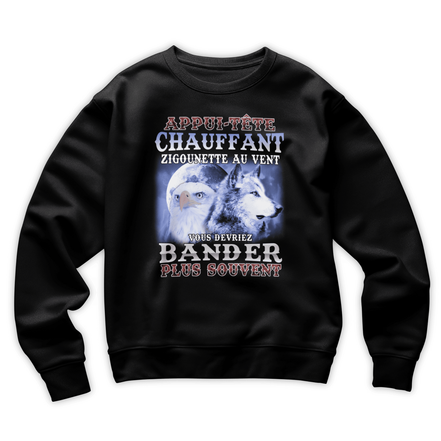 Sweat-Shirt "Appui-tête chauffant"