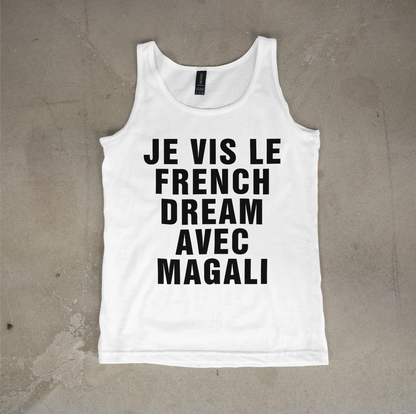 Débardeur "Je vis le French Dream"