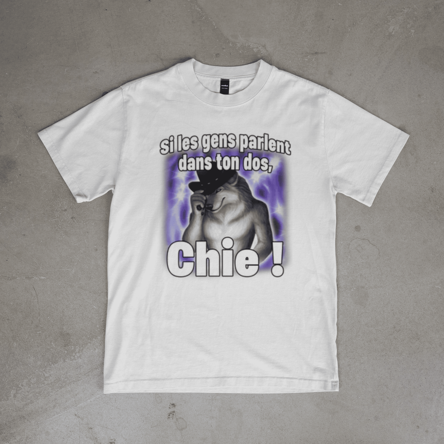 Si les gens parlent dans ton dos, chie !