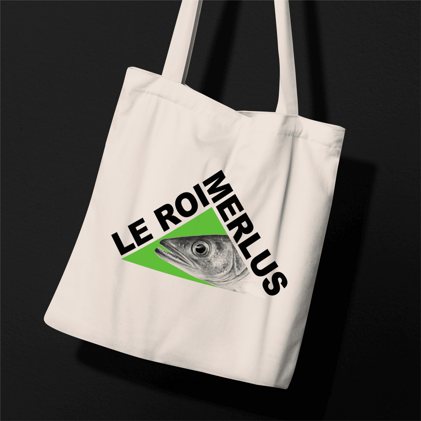 Tote Bag "Le roi merlus"