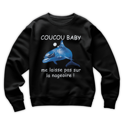 Sweat-shirt "Coucou Baby"