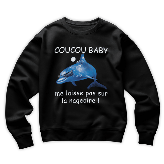 Sweat-shirt "Coucou Baby"