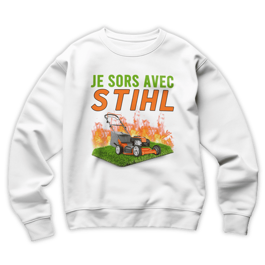 Sweat-shirt "Avec Stihl"