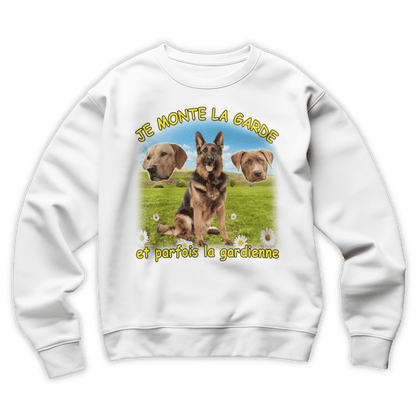 Sweat-shirt "Je monte la garde"