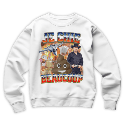 Sweat-shirt "Je chie beaucoup"