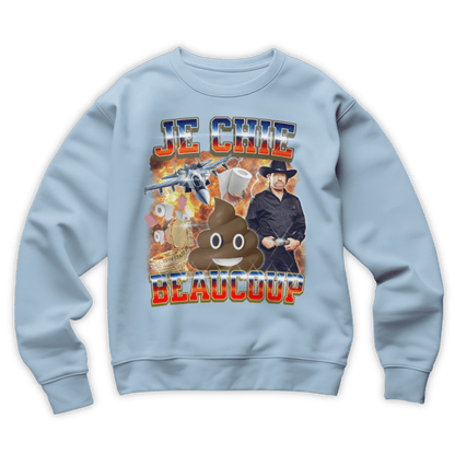 Sweat-shirt "Je chie beaucoup"