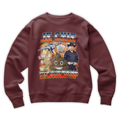 Sweat-shirt "Je chie beaucoup"