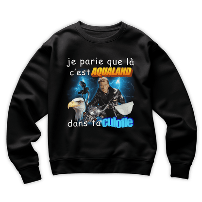 Sweat-shirt "Aqualand dans ta culotte"