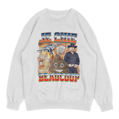 Sweat-shirt "Je chie beaucoup"