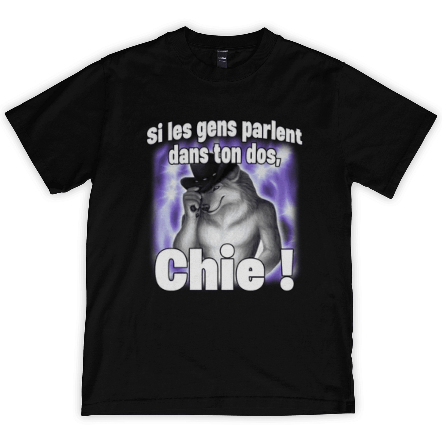 Si les gens parlent dans ton dos, chie !