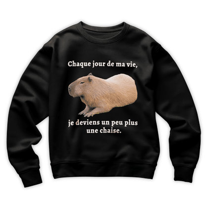 Sweat-shirt "Chaque jour de ma vie"