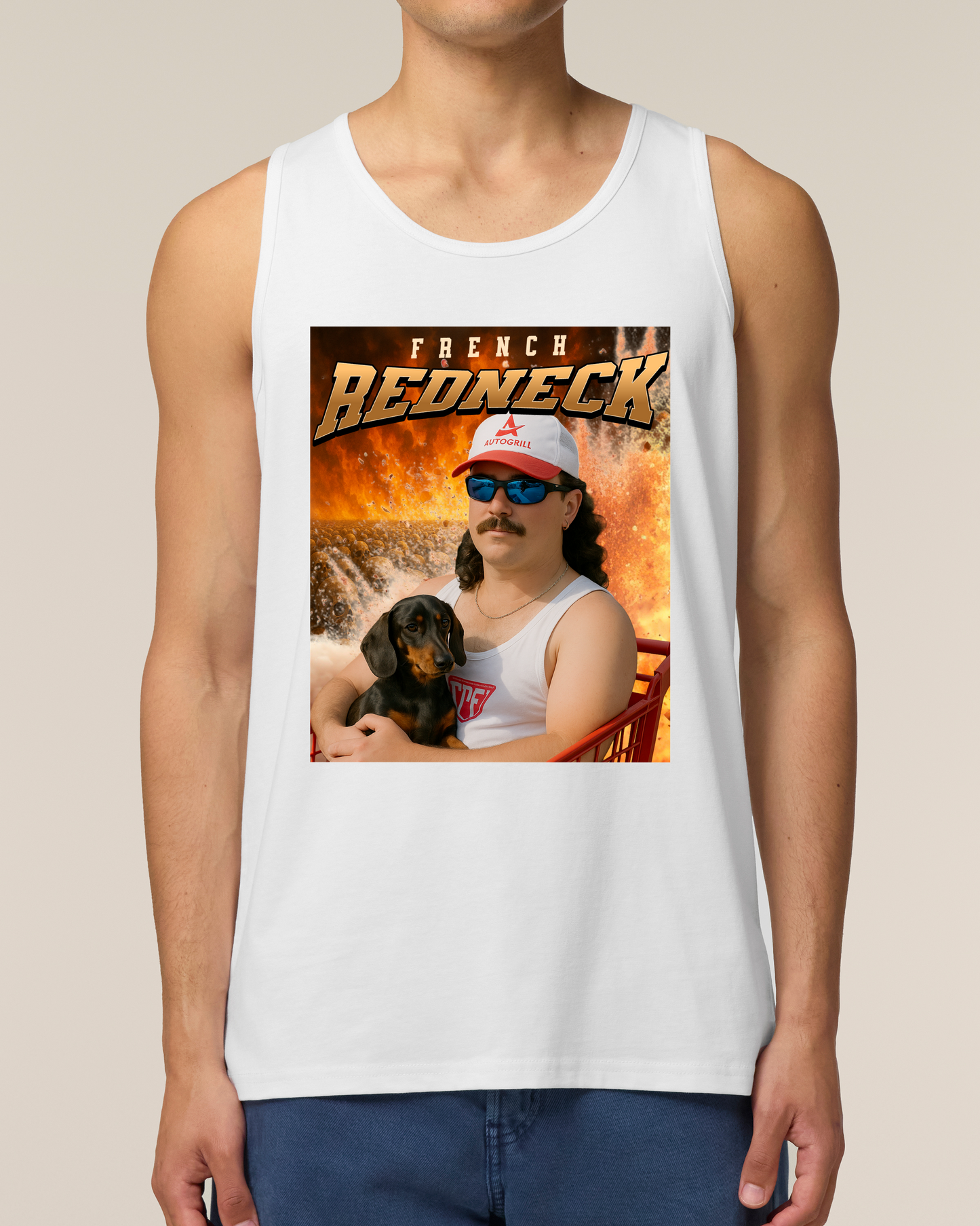 Débardeur " FRENCH REDNECK"