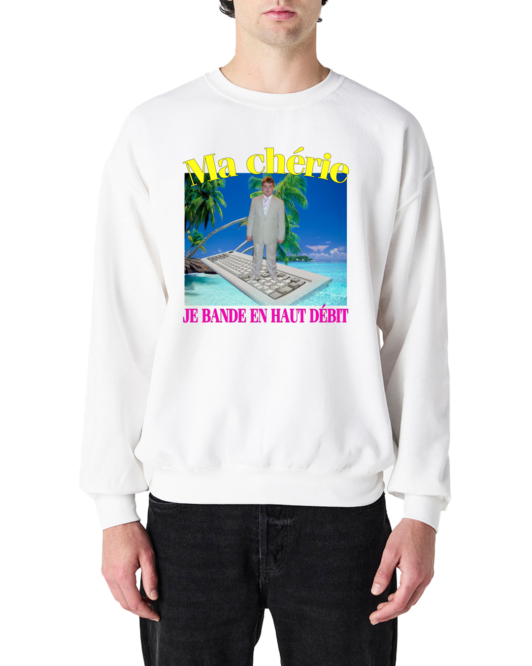 Sweat-shirt "Haut Débit"