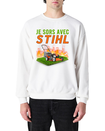 Sweat-shirt "Avec Stihl"