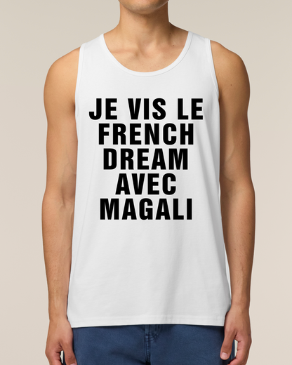 Débardeur "Je vis le French Dream"
