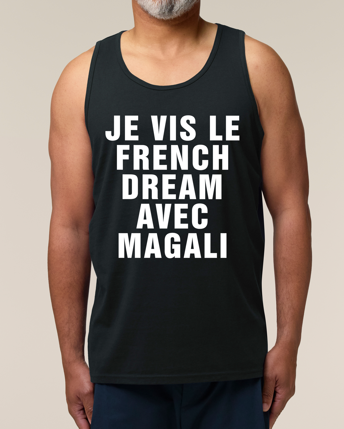 Débardeur "Je vis le French Dream"
