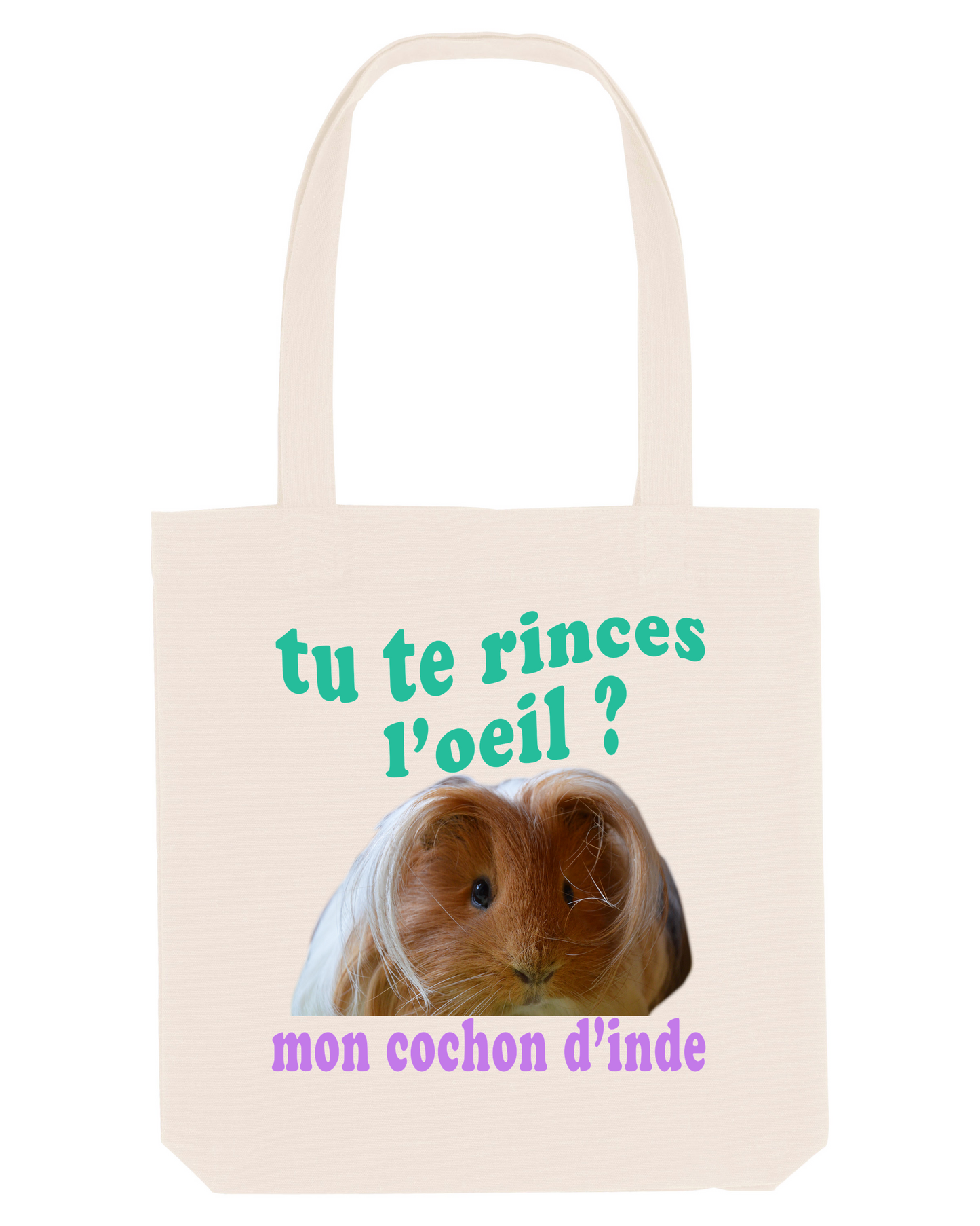 Tote Bag "Mon cochon d'inde"