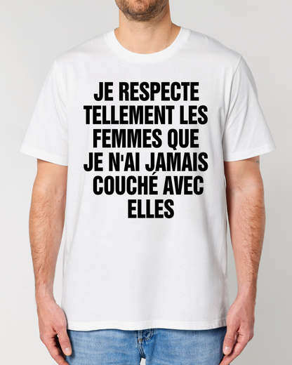 Je respecte tellement les femmes