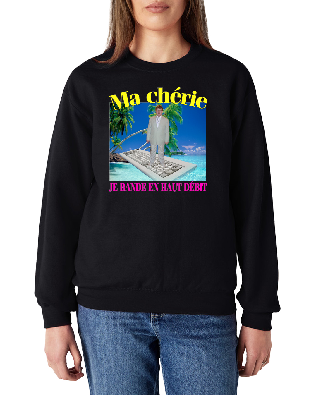 Sweat-shirt "Haut Débit"