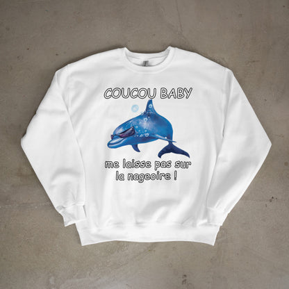 Sweat-shirt "Coucou Baby"