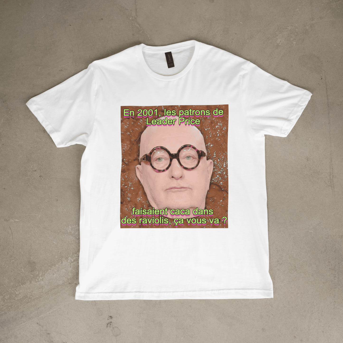 caca dans des raviolis