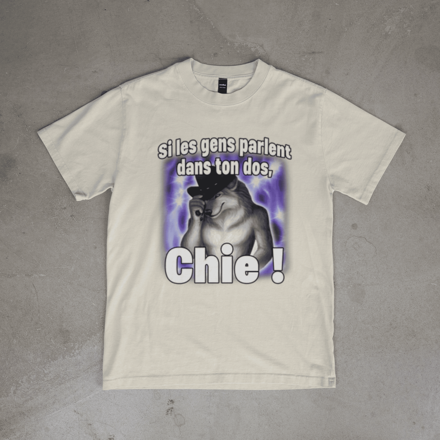 Si les gens parlent dans ton dos, chie !