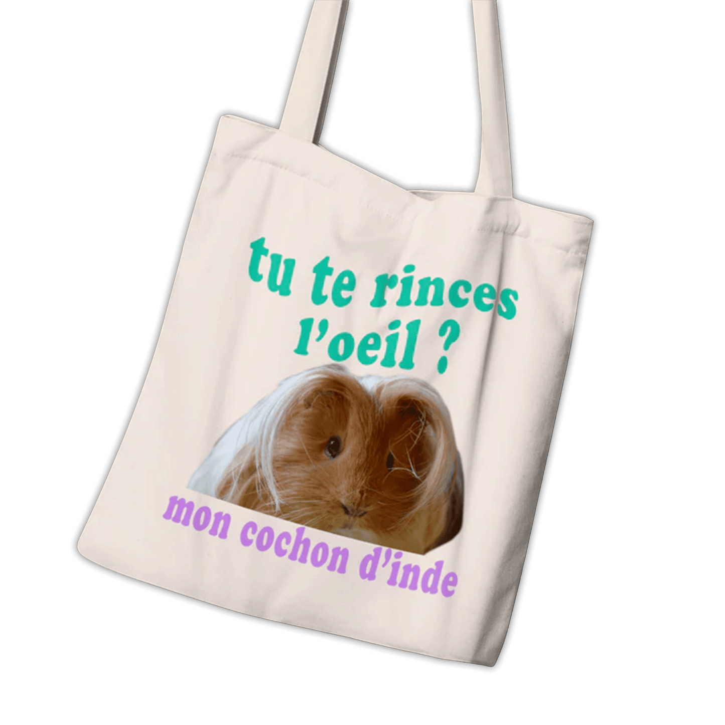 Tote Bag "Mon cochon d'inde"