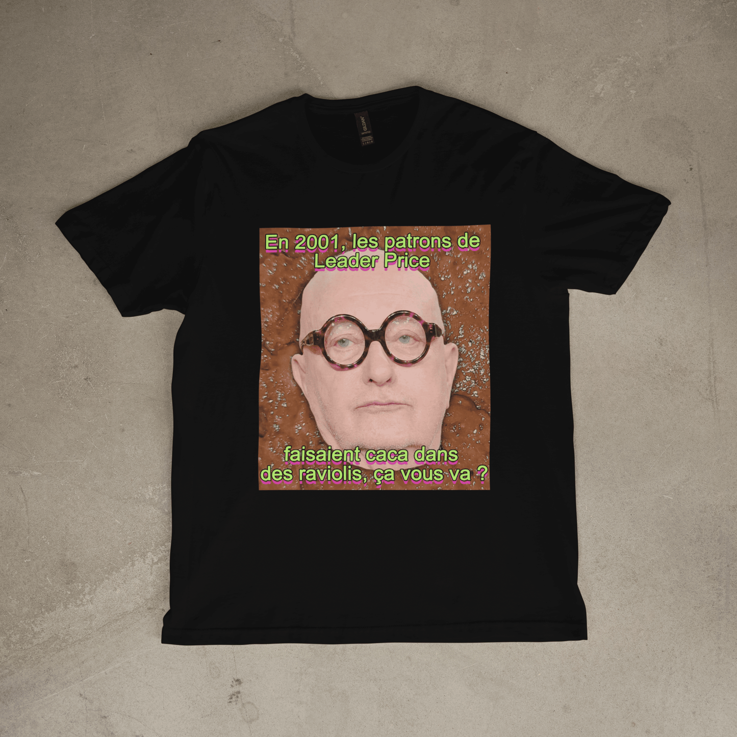 caca dans des raviolis