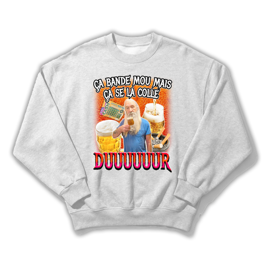 Sweat-Shirt "ça bande mou"