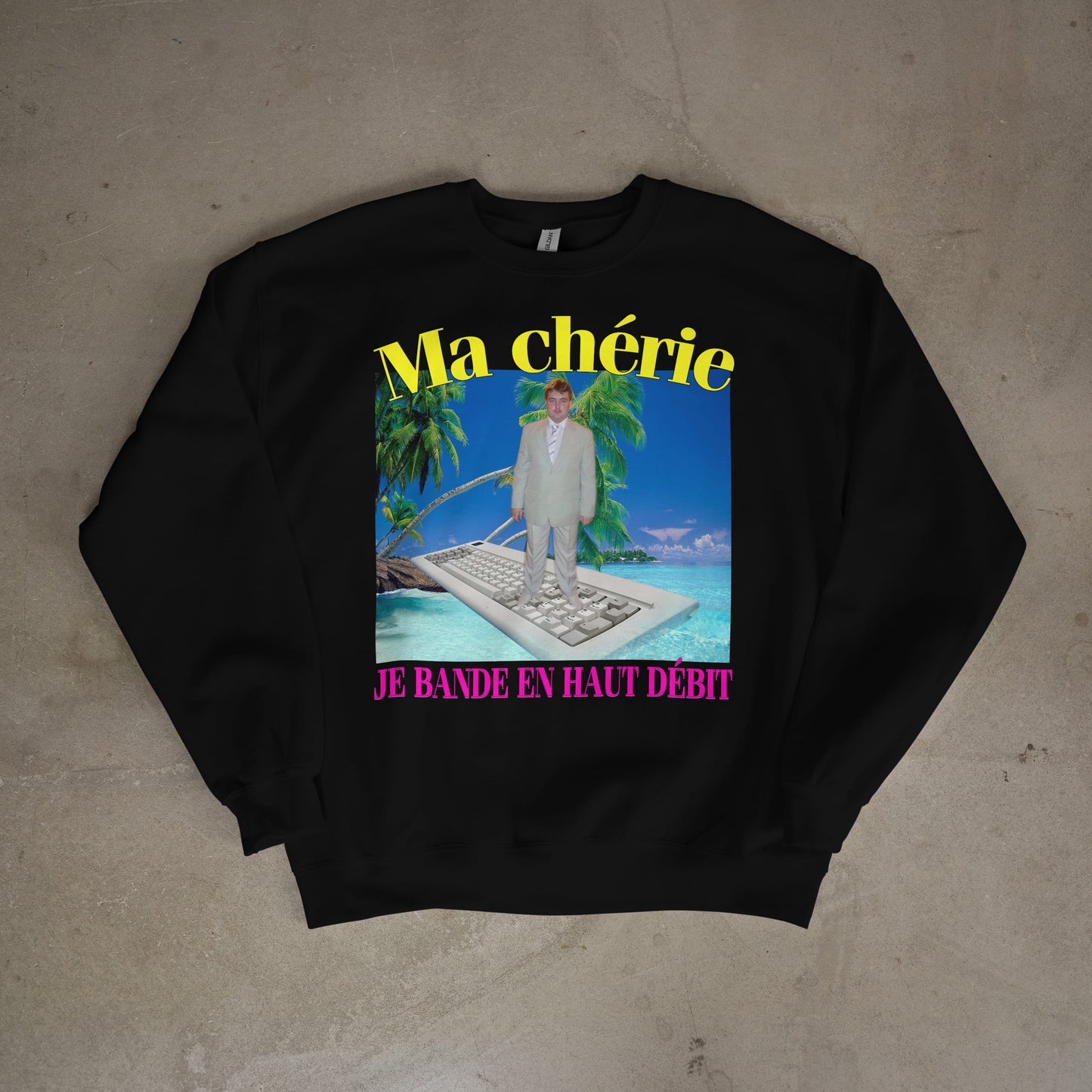 Sweat-shirt "Haut Débit"