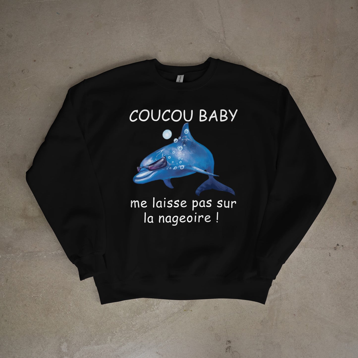 Sweat-shirt "Coucou Baby"
