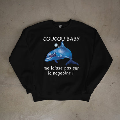 Sweat-shirt "Coucou Baby"