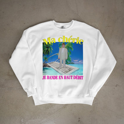 Sweat-shirt "Haut Débit"