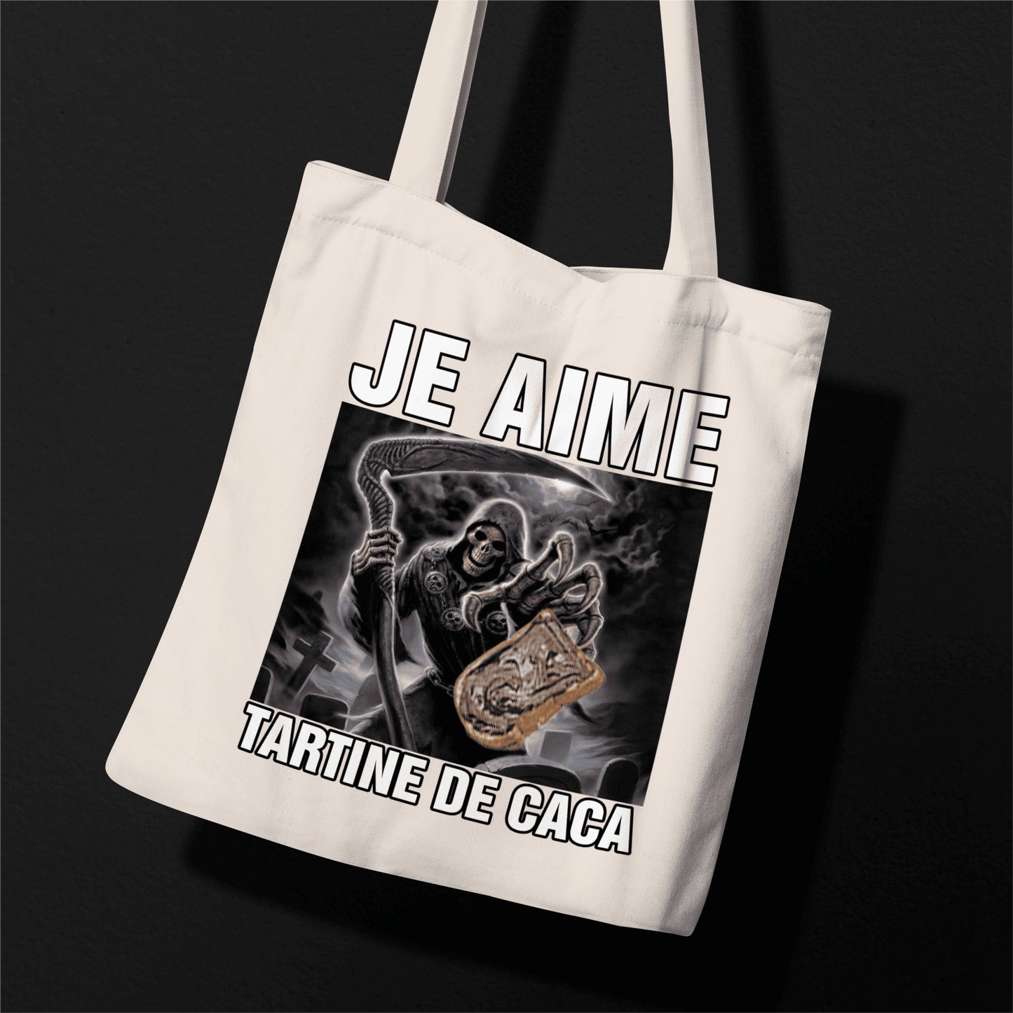 Tote Bag "Tartine de Caca"