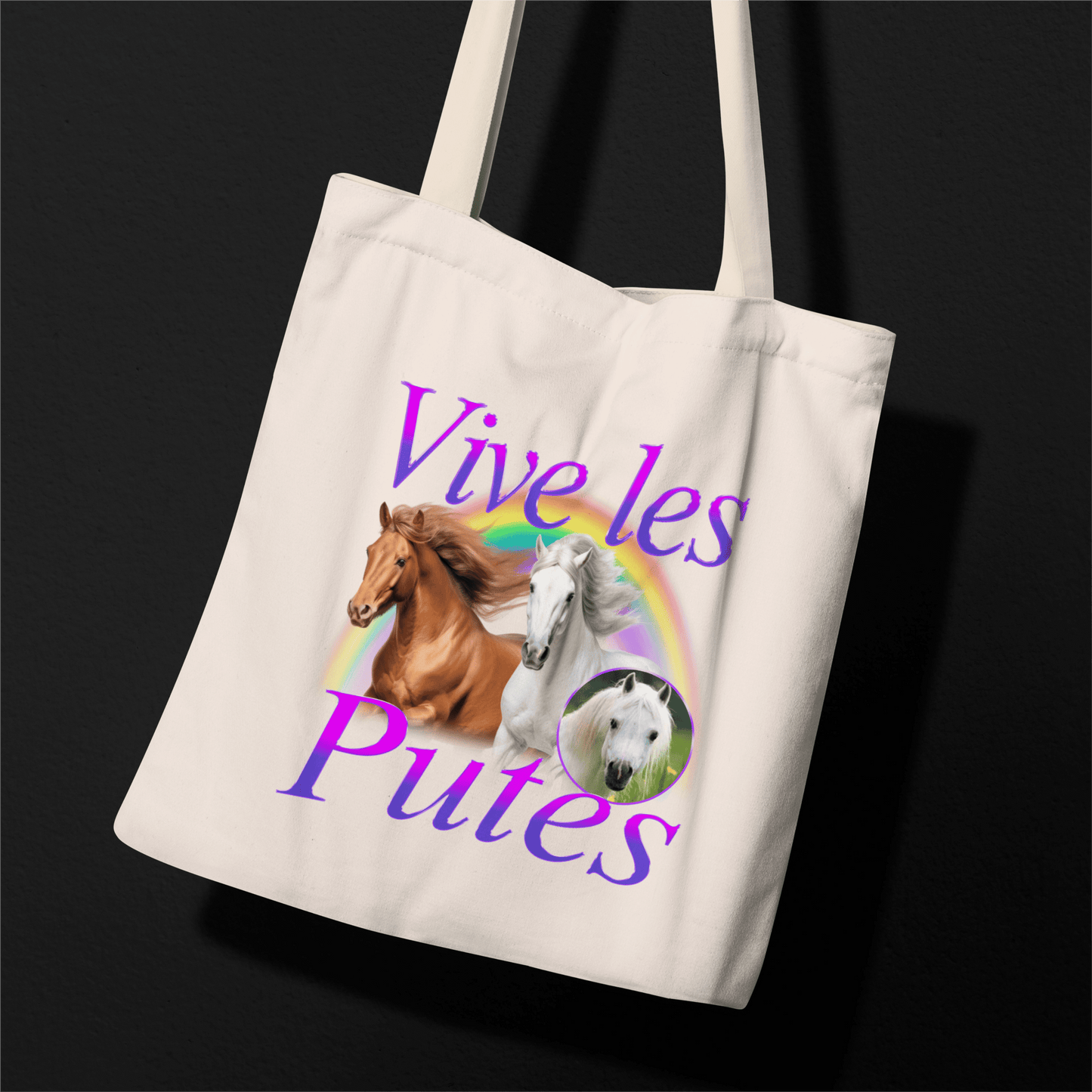 Tote Bag "Vive les Putes"
